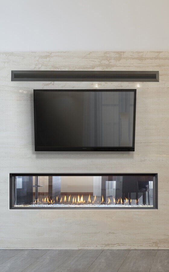 D6315ST Modern See Through Fireplace