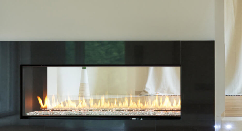 montigo modern residential fireplace see through R420ST 1200x1400