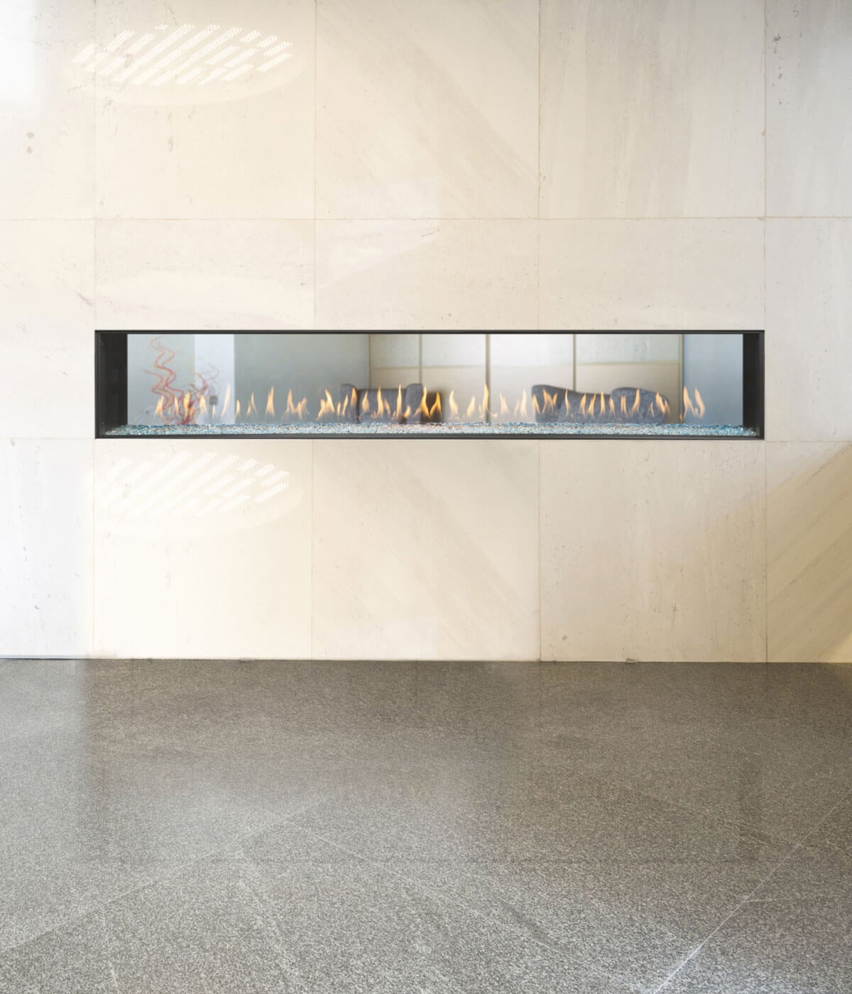Montigo PRODIGY Custom See Through Gas Fireplace | PCST8