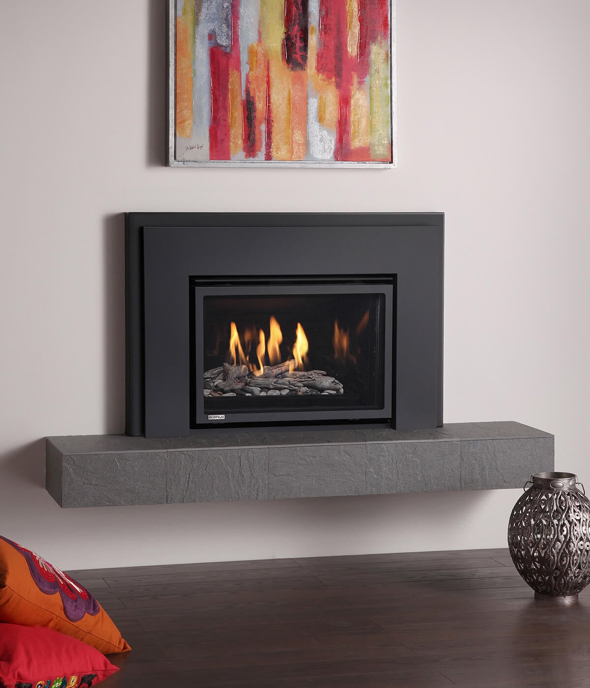 Modern Gas Fireplace Insert for Masonry Remodel | 30FID
