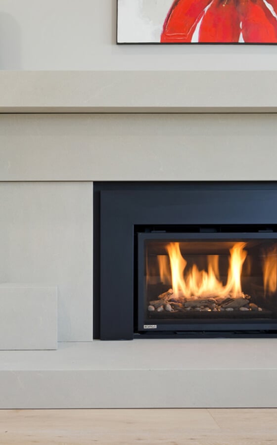 34FID Modern Gas Fireplace Insert