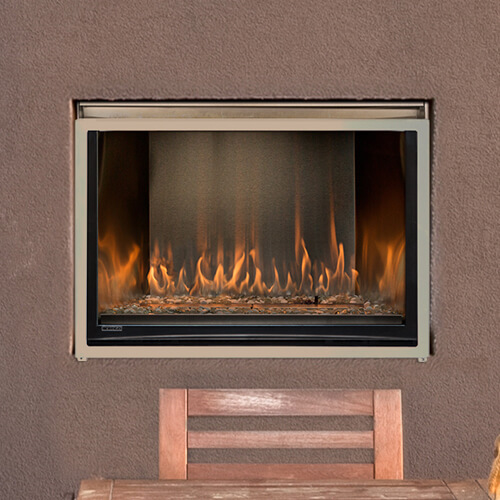 Outdoor Room Fireplace