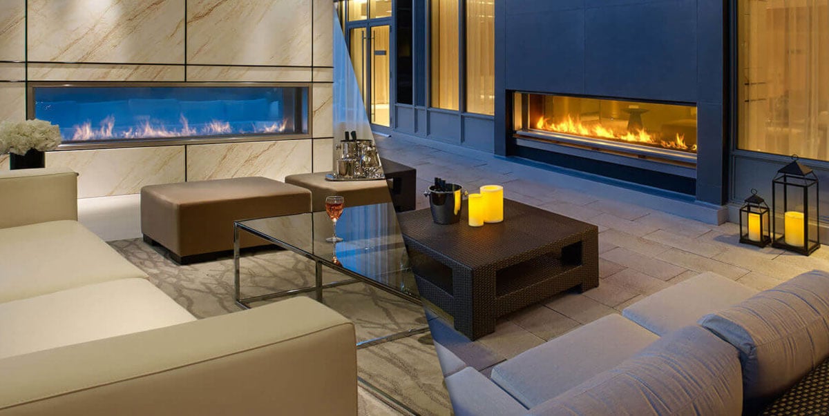Aristo at Avonshire Indoor/Outdoor Fireplace | North York, ON