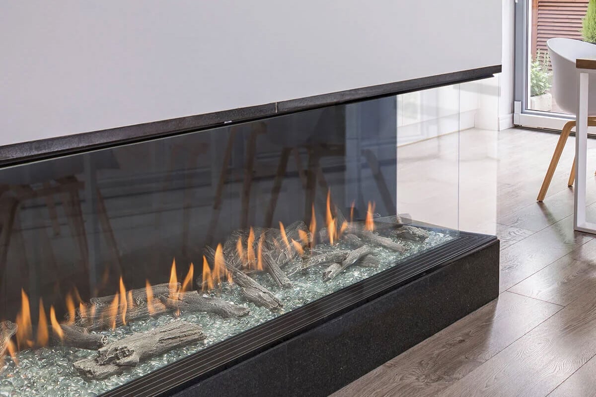 Prodigy PCCR820 corner fireplace