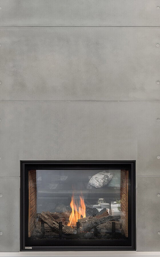 H38FSD See Through Gas Fireplace