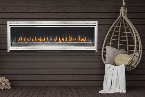 Mahana 60 outdoor gas fireplace