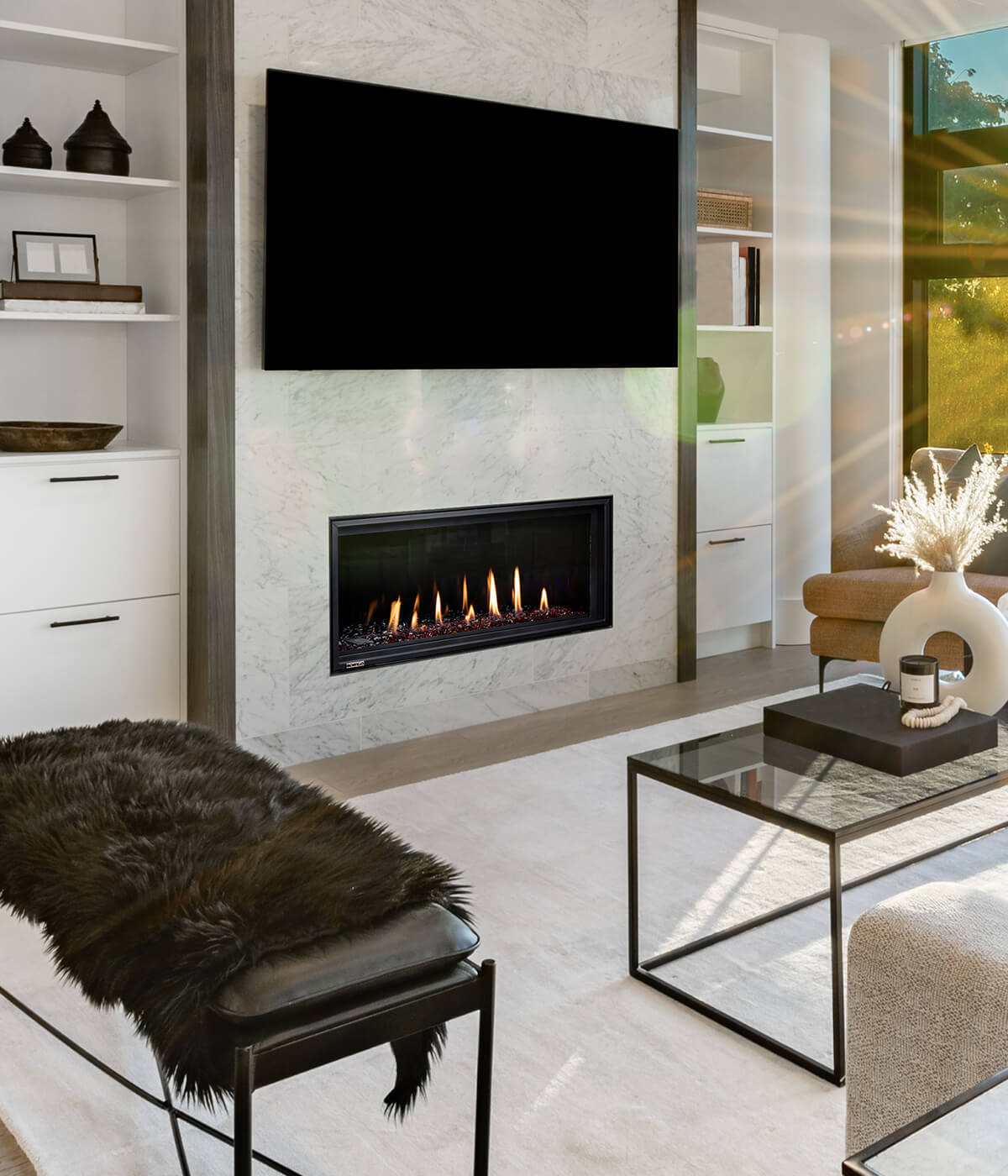 Montigo DelRay Modern Residential Gas Fireplace | DRL3613-2